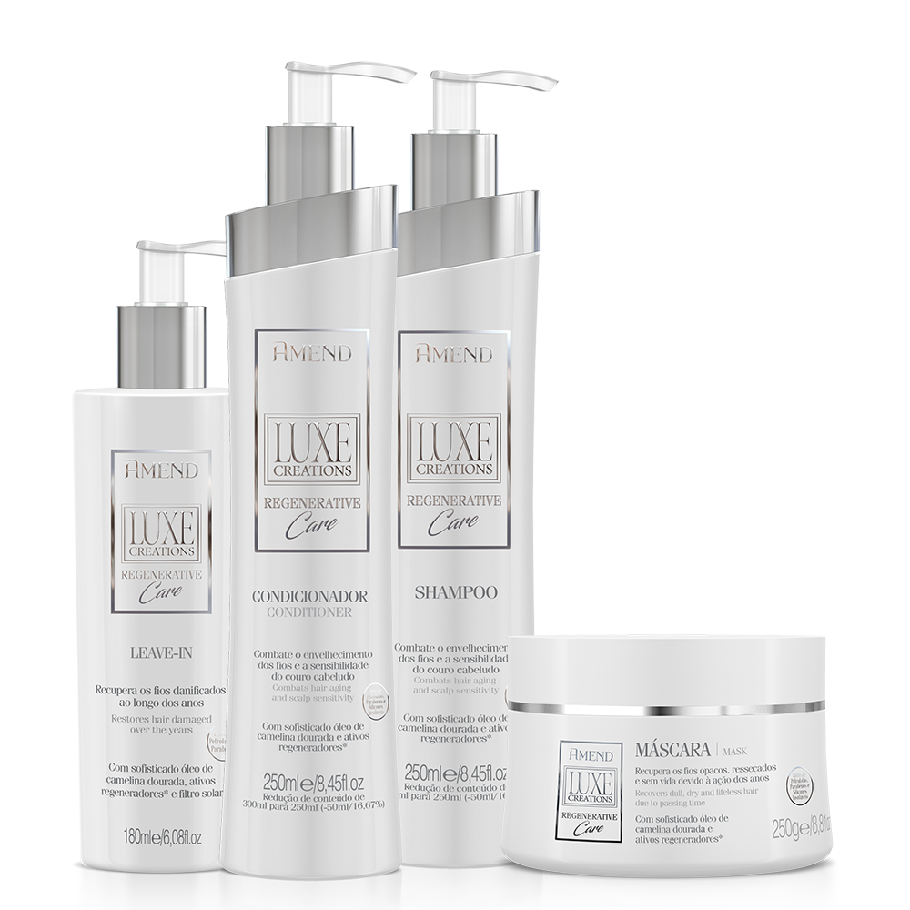 Kit Amend Luxe Creations Regenerative Care | 4 produtos